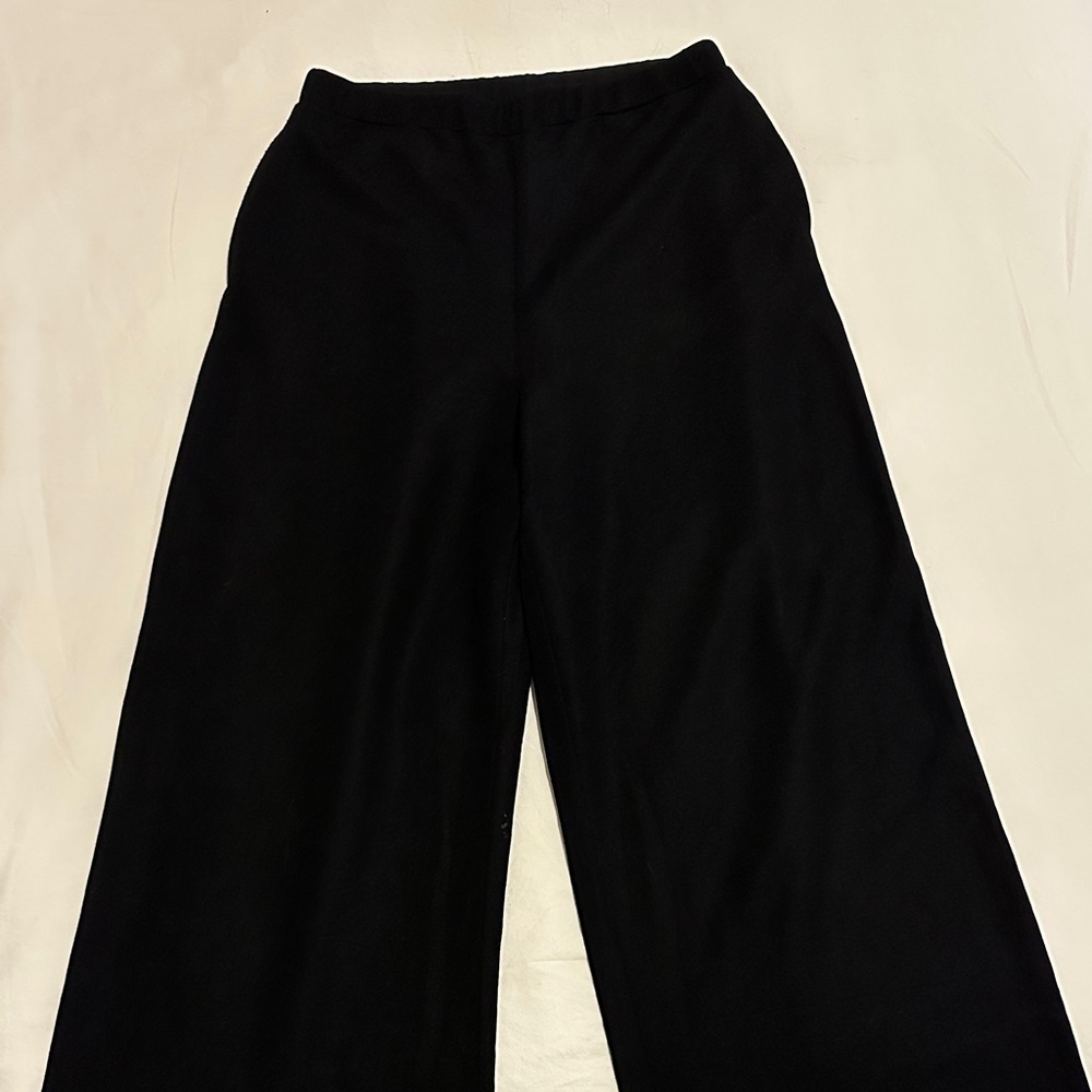Zara Wide-Leg Pants - Black - M